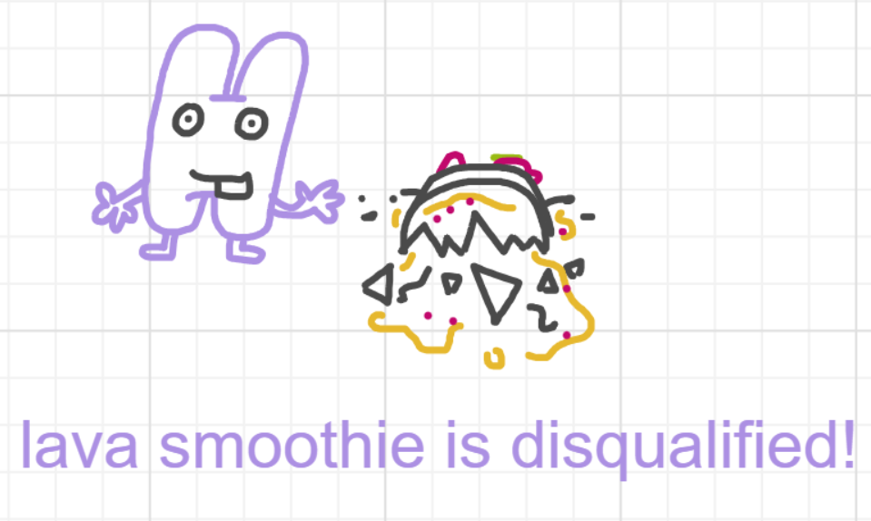 A panel from What's The Point, episode five of the Board Boards object show by Furretwalk/WalkingFurret.